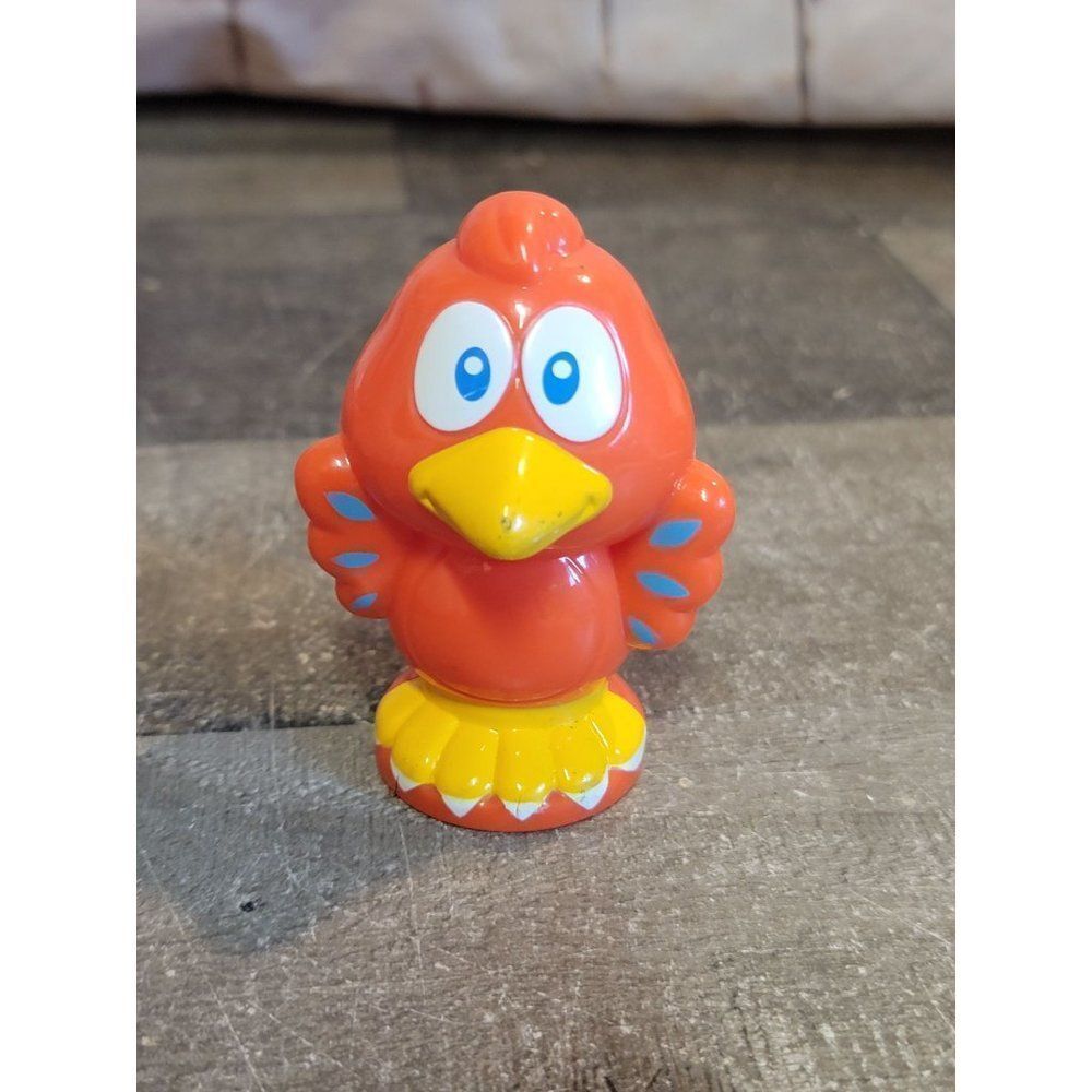 VTech red‎ parrot bird toy figure happy